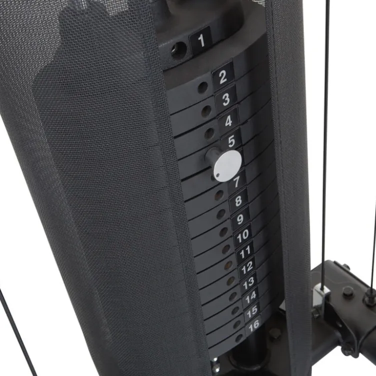 Station multi-postes complètes pour homegym de musculation - + de 60 possibilités d'exercices - SCS Smith Cage System