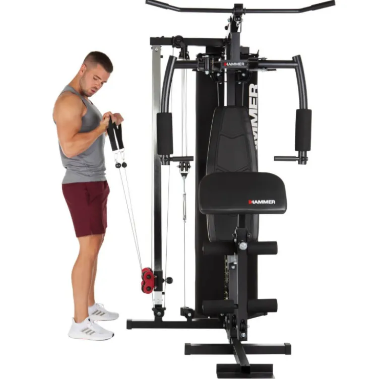 Station multipostes TX2 pour entraînement de musculation - Banc Homegym complet