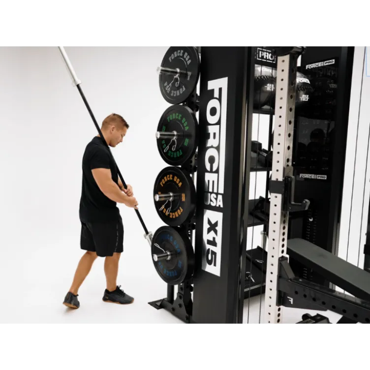 Station Multi Trainer demi rack à squat à charge guidée - Machine X15 Pro Force USA