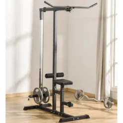Station à poulie basse et haute 100kg pour homegym