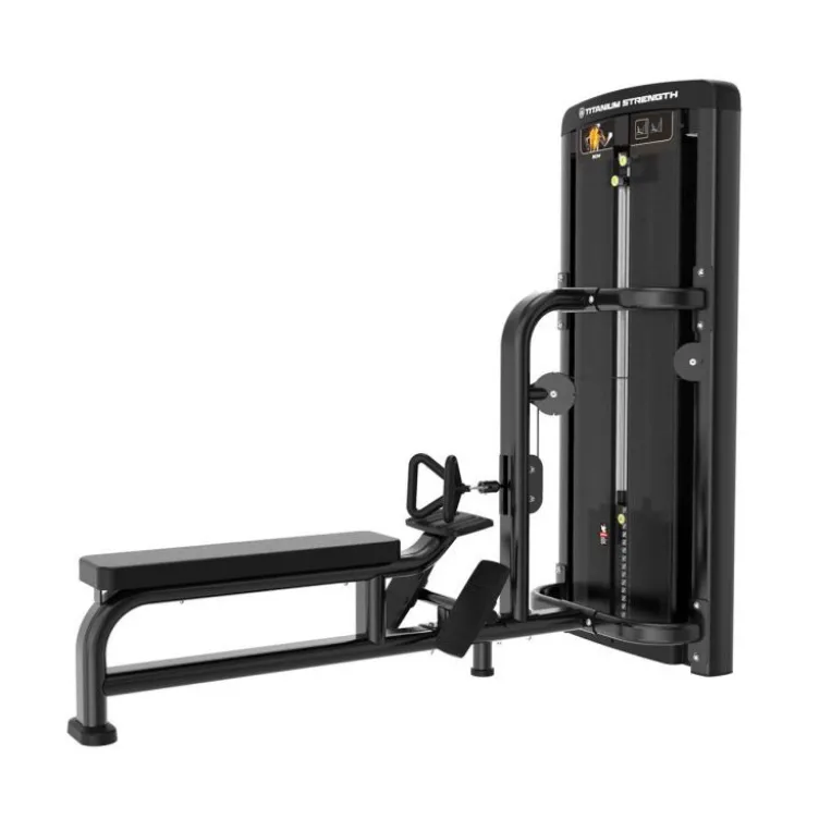 Station poulie basse professionnelle à sélecteur de poids 100 kg Titanium Strength Genesis Séries GS-S25 - Exercices de tirage