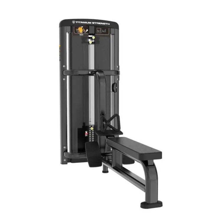 Station poulie basse professionnelle à sélecteur de poids 100 kg Titanium Strength Genesis Séries GS-S25 - Exercices de tirage