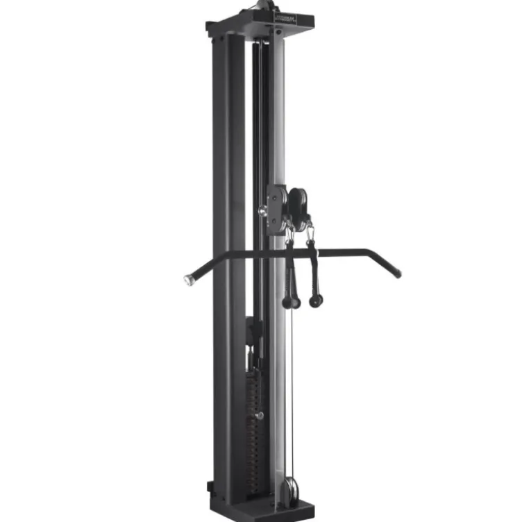 Station poulie demie vis à vis à fixation murale WT200 RX avec colonne de poids 95 kg Titanium Strength - 16 réglages de hauteur