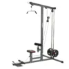 Station à poulie haute et basse pour musculation du haut du corps à charges libres - Lat Pulldown
