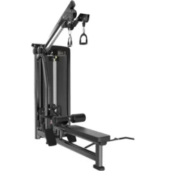 Station à poulie haute unilatérale avec poste rowing à charge guidée 100 kg - Matériel PRO Titanium Strength Genesis GS-S47