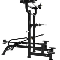 Station pour dips et tractions assistées avec levier d'assistance et prises ajustables - Titanium Genesis Series GS-PL85