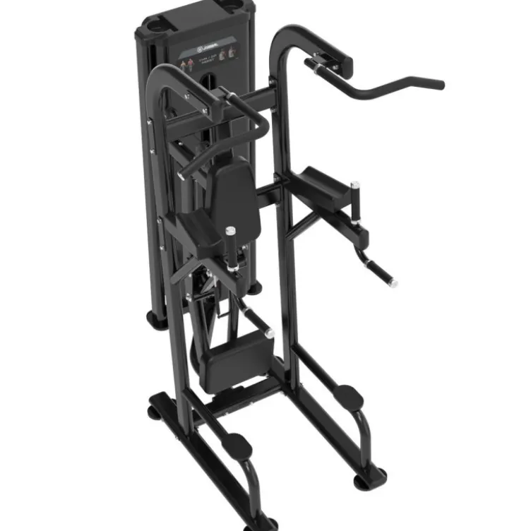 Station pour les tractions et dips assistés avec colonne de poids 125 kg - Titanium Strength Black Series RX BSRX-S2