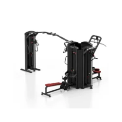 Station professionnelle de musculation multipostes 6 en 1