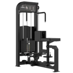 Station professionnelle Rotary Torso Titanium Strength à sélecteur de poids pour renforcement des obliques - Élite Série EL-S16