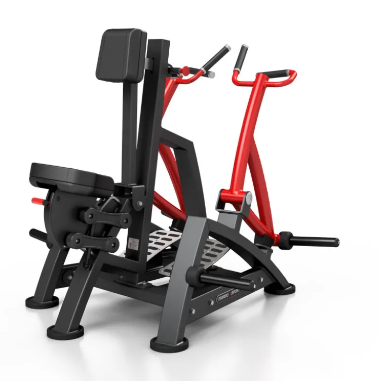 Station rowing row machine professionnelle à charge libre