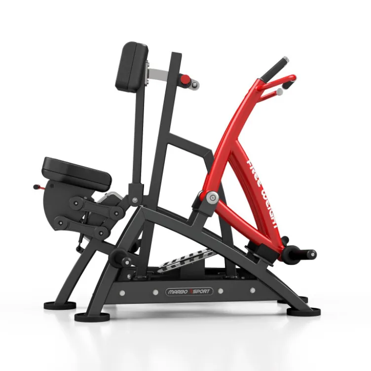 Station rowing row machine professionnelle à charge libre