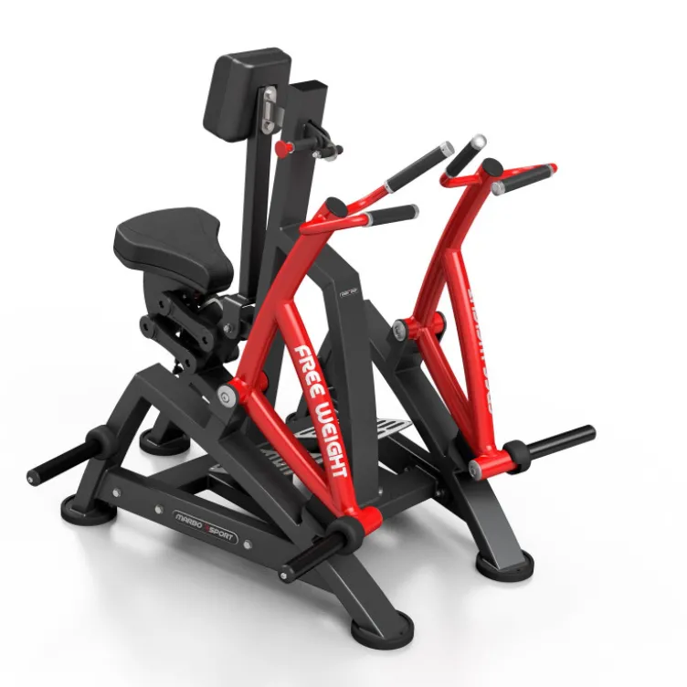 Station rowing row machine professionnelle à charge libre