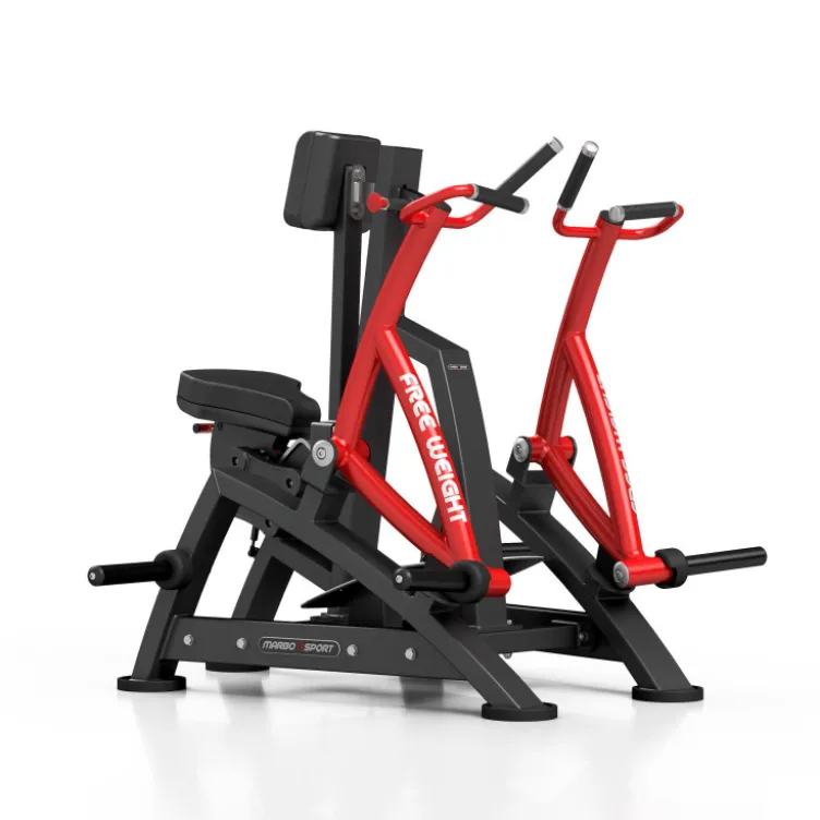 Station rowing row machine professionnelle à charge libre