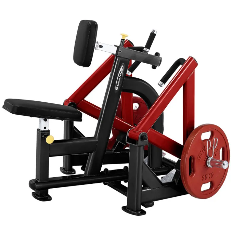 Station Row épaules assise à charges libres pour salle de musculation et cross-training commerciale