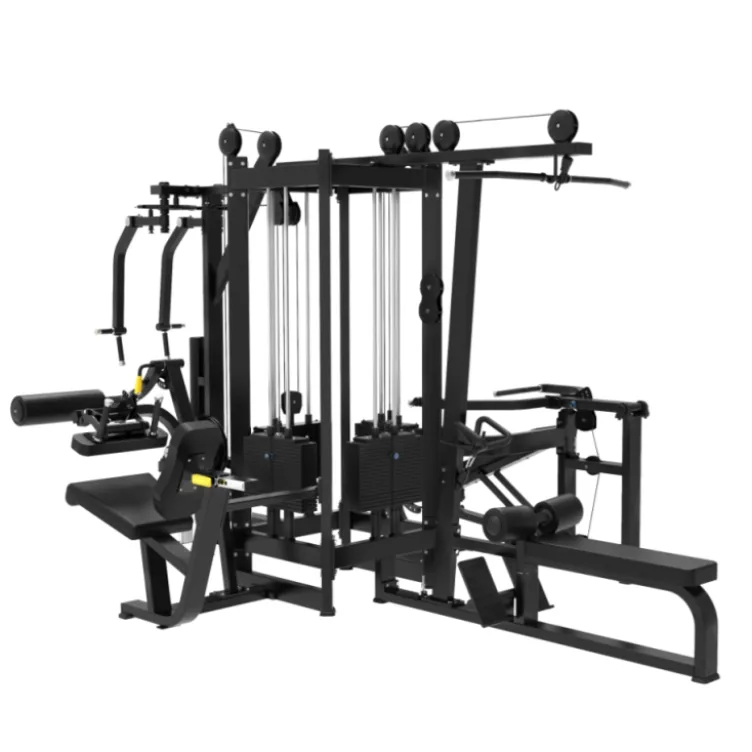 Stations de musculation 4 en 1 pour travailler l'ensemble du corps - 383 cm de longueur