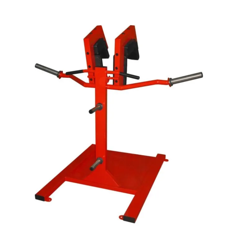 Station à squats Leg Master pour entraînement complet des cuisses - Disques olympiques