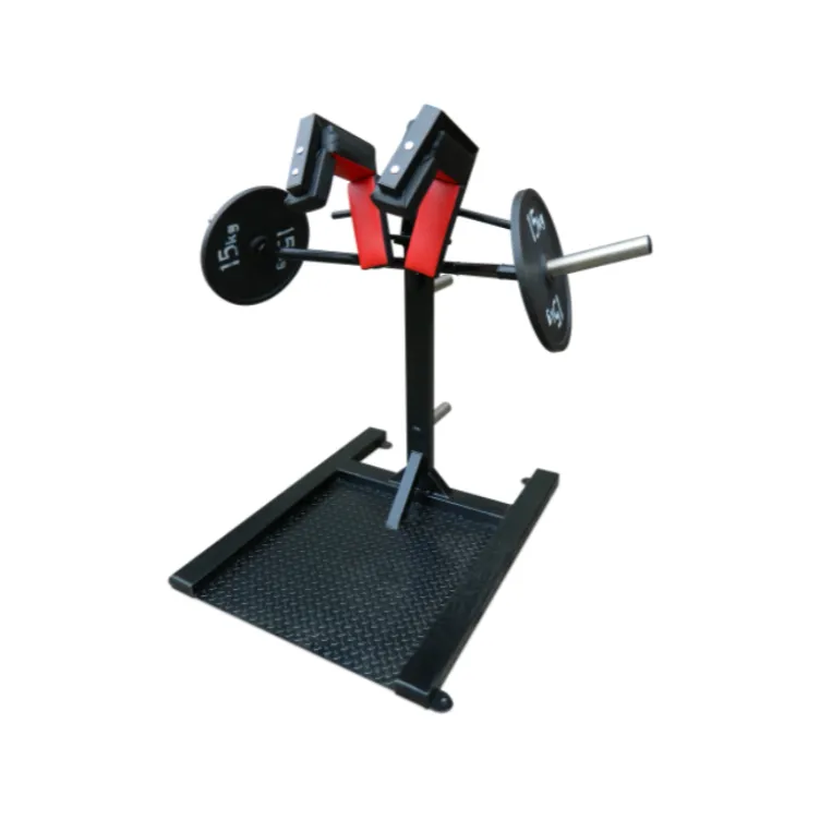 Station à squats Leg Master pour entraînement complet des cuisses - Disques olympiques