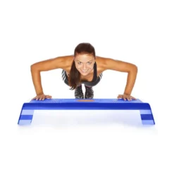 Step Fitness et gym ajustable en hauteur et surface antidérapante