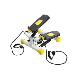 Stepper avec hauteur de marche réglable pour training haut et bas du corps avec expanseurs