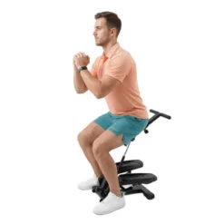 Stepper 3 en 1 compact pour renforcement musculaire entraînement fonctionnel - Structure pliable