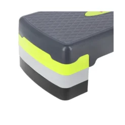 Step pour fitness et aérobic robuste hauteur réglable sur 3 niveaux idéal pour home-gym