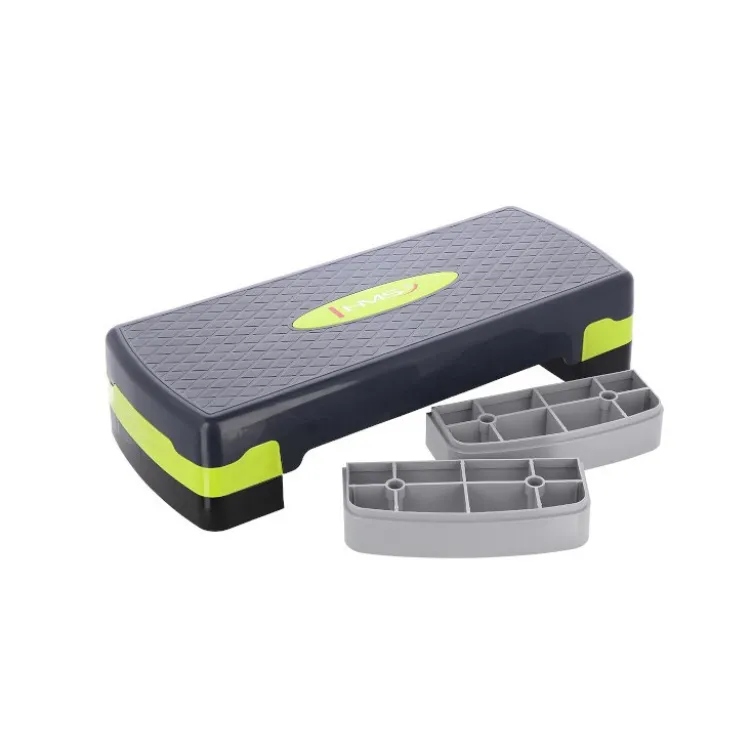 Step pour fitness et aérobic robuste hauteur réglable sur 3 niveaux idéal pour home-gym