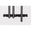 Support de rangement à fixation murale pour barre de musculation en home-gym - 6 compatiments