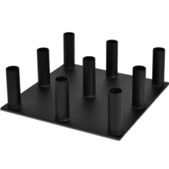 Support de rangement pour 9 barres olympiques de musculation - Marque Titanium Strength