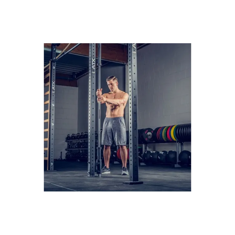 Support de rangement pour barre olympique en option pour vos structures d'entraînement ATX