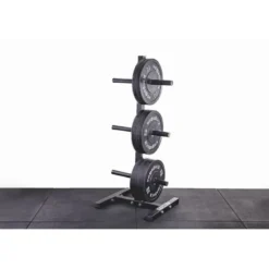 Support de rangement pour disques et barres olympiques capacité de chargement 500 kg