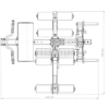 Support de rangement pour options ATX : Leg Curl / Pupitre à Biceps / Poste à triceps / Pec Fly / Poste à abdominaux