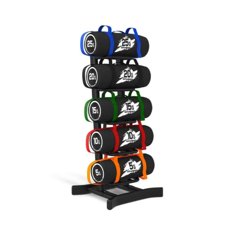 Support de rangement pour sand bag et sac bulgare pour salle de sport