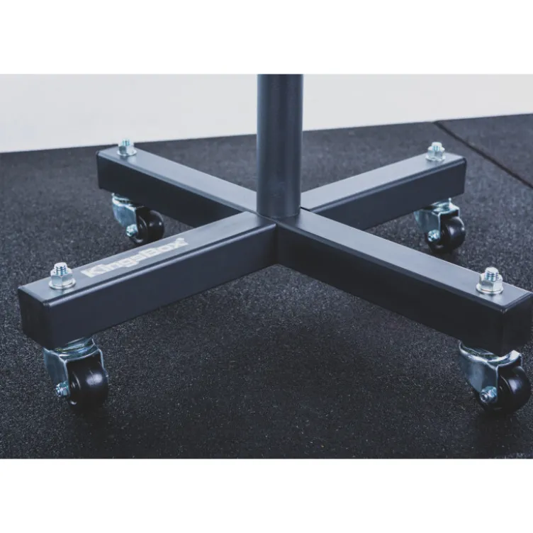 Support de rangement sur roulettes pour disques capacité 400 kg