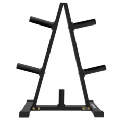 Support de rangement 5 tiges pour disques de poids olympiques - Capacité de charge 250 kg