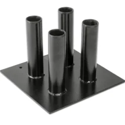 Support de rangement vertical pour 4 barres olympiques
