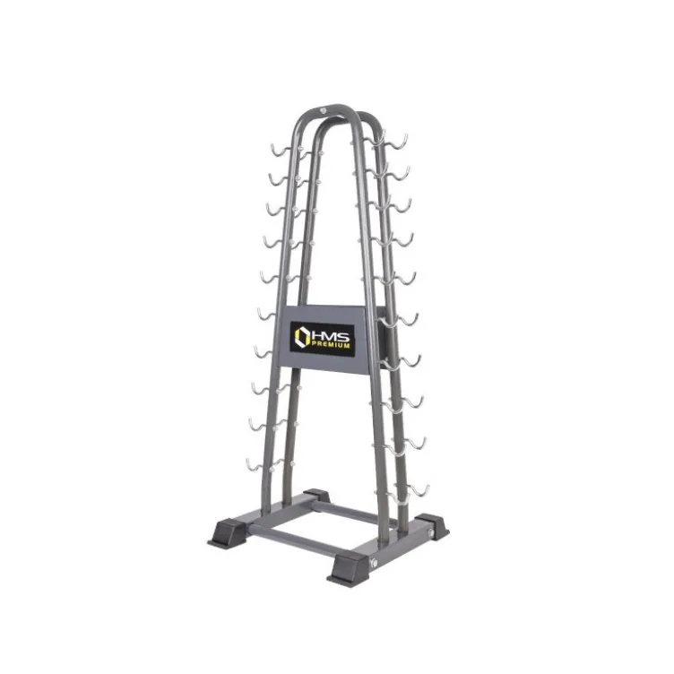Support de stockage avec 10 crochets pour haltères - Capacité de charge maximale 200 kg