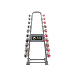 Support de stockage avec 10 crochets pour haltères - Capacité de charge maximale 200 kg