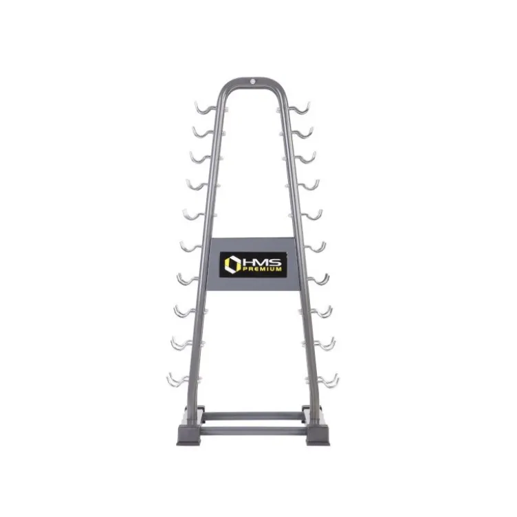 Support de stockage avec 10 crochets pour haltères - Capacité de charge maximale 200 kg