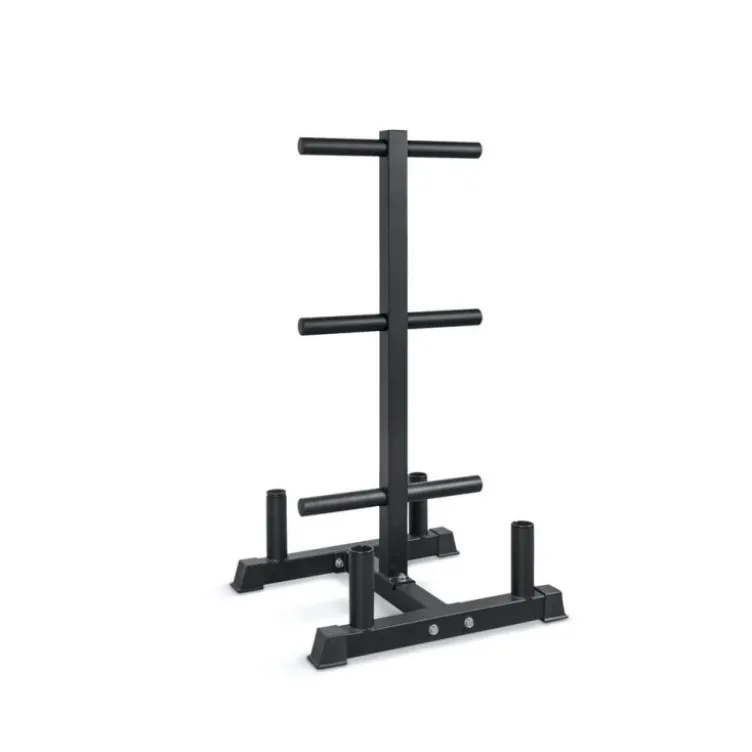 Support de stockage polyvalent pour poids olympiques et barres de musculation