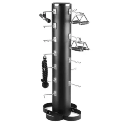 Support de stockage pour accessoires de musculation avec 15 crochets de suspension - Titanium Strength T-CASR