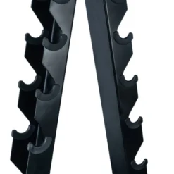 Support de stockage vertical pour 10 paires d'haltères max 350 kg - Rack de rangement professionnel pour haltères
