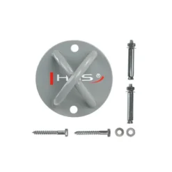 Support en acier pour mur et plafond pour sangles et TRX