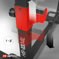 Support pour haltères multiréglable à capacité de charge 250kg