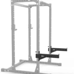 Support repose-barre ATX avec revêtement caoutchouté pour rack et cage à squat série 600