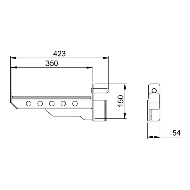 Supports repose-barre de sécurité ATX avec capacité de charge 300 kg - Safety spotter arms ATX pour racks série 500