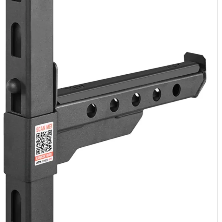 Supports repose-barre de sécurité ATX avec capacité de charge 300 kg - Safety spotter arms ATX pour racks série 500