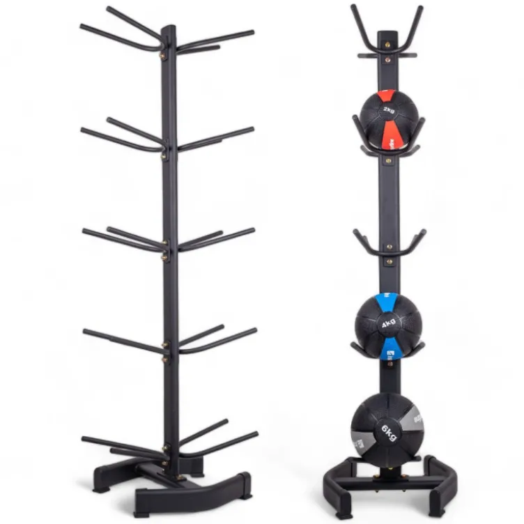 Support vertical pour médecine ball x10 - Capacité de charge 100 kg