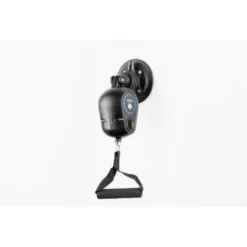 Système de poulie à fixation murale avec 3 niveaux de résistance pour salle de sport à domicile