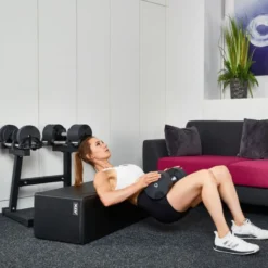 Système d'haltères ATX à charges réglables Nuobell compactes de 2 à 32 kg - Incrémentation de 2 en 2