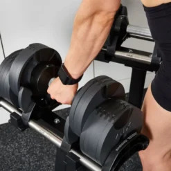 Système d'haltères ATX à charges réglables Nuobell compactes de 2 à 32 kg - Incrémentation de 2 en 2